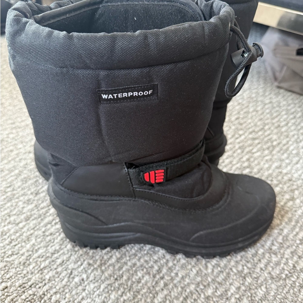 Waterproof Snow Boots - Black